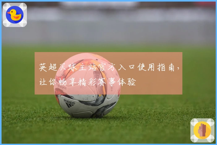 英超买球主站官方入口使用指南，让你畅享精彩赛事体验