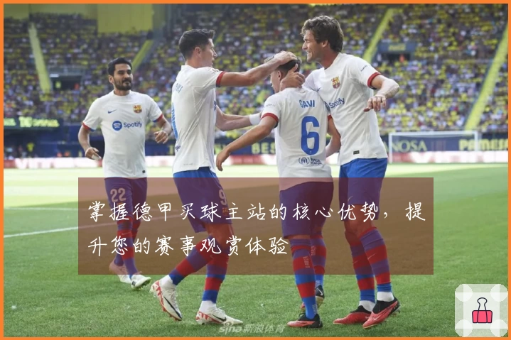掌握德甲买球主站的核心优势，提升您的赛事观赏体验
